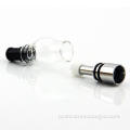 2013 ecigs pyrex material aromizer glass v8 wax atomizer